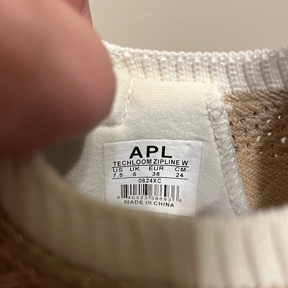 APL X Nastia Liuken TechLoom Zipline Sneakers - Champagne Metallic - Picture 4 of 16